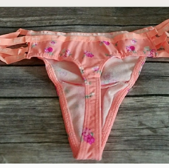 Size M strappy thong by PINK Victoria's Secret - Picture 2 of 5